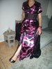 robe noir et fushia
