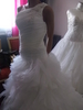 robe une bretelle crist swarovsky