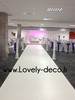 tapis blanc mariage