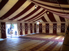 tente 7X14 rouge et blanc