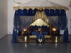 tente maris 1001 nuits bleu/dor